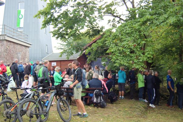 Oktober 23 vor der Pleßhütte