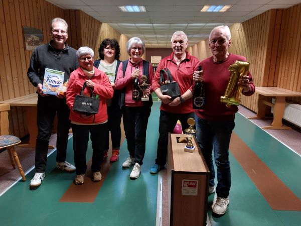 Gewinner des Vereinskegeln